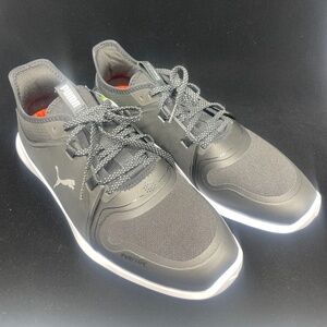 Puma Ignite Black/White Golf Shoes J-308